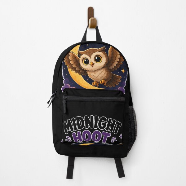 Item preview, Midnight Hoot – Cute Halloween Owl Flying Under the Moon designed and sold by bkeer abobkr.