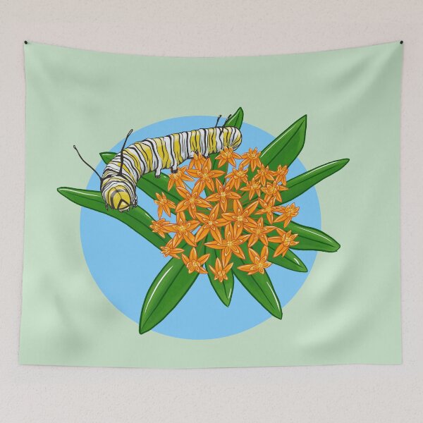 Item preview, Monarch & Milkweed designed and sold by SlugsNeedHugs.
