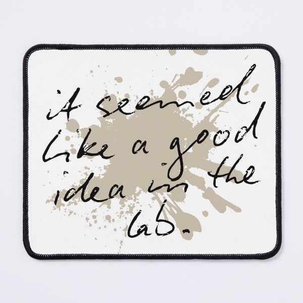 Item preview, It Seemed Like A Good Idea In The Lab (Shoulder Patch) designed and sold by Wyyrmwood.