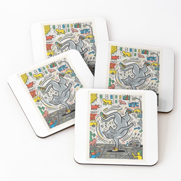Item preview, Russian Blue Breakdance Pop Art designed and sold by PictoVibe.