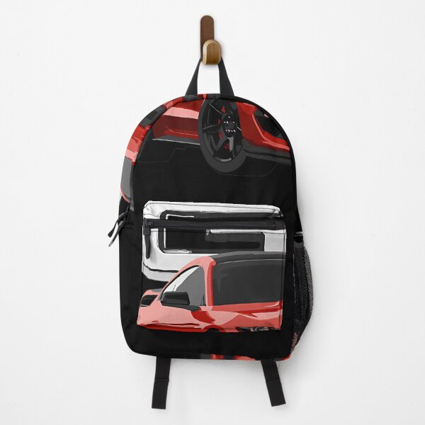Item preview, Red Performance Fastback Large Block Lettering Background designed and sold by MW7Creation.