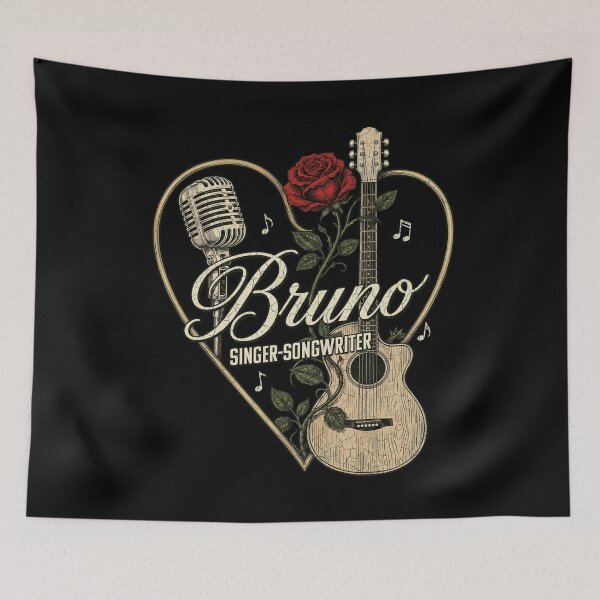 Item preview, Retro Bruno Vintage Classic 70's 80's Men Women Kids designed and sold by gritgraphas.