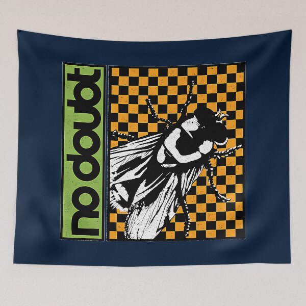 Item preview, Vintage No Doubt Fly Checkerboard Ska Punk designed and sold by ClarkeHolly.