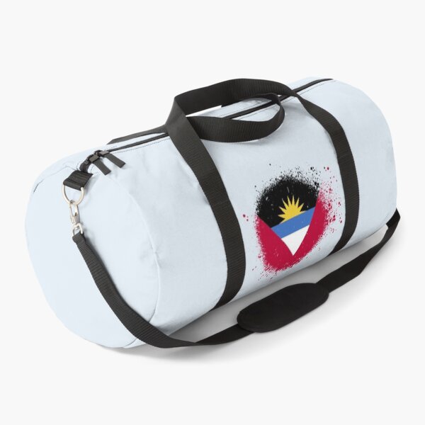 Item preview, Antigua and Barbuda Flag Spray Paint Splatter Style designed and sold by DelfDesign.