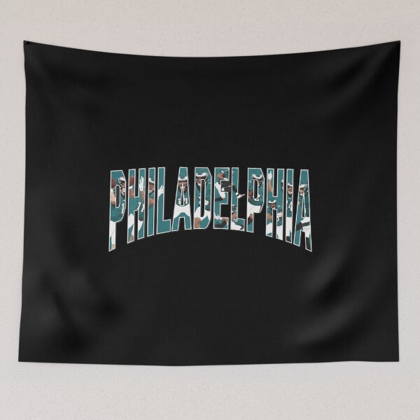 Item preview, Philadelphia Player Collage Lettering Football Graphic designed and sold by MichaelMo12399.