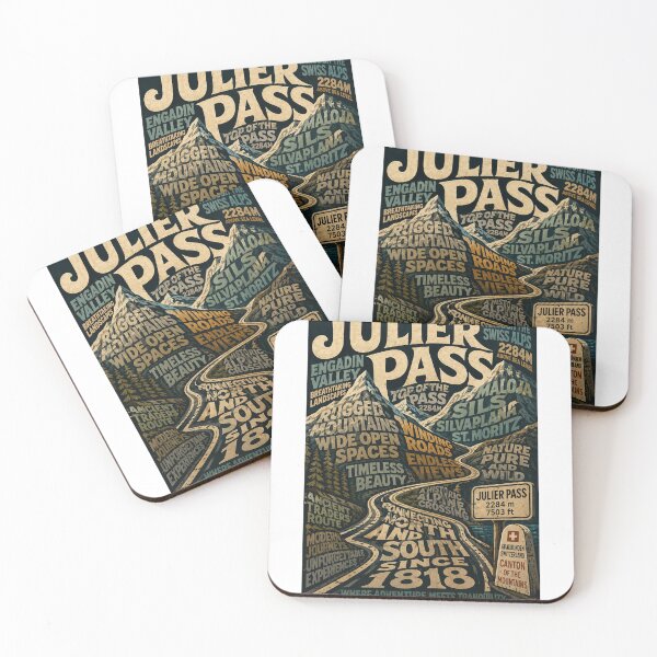 Item preview, Julier Pass Engadin Valley Graubünden Alpine Route designed and sold by Aryabek.