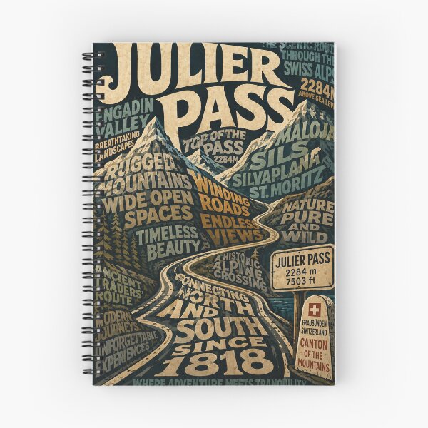 Item preview, Julier Pass Engadin Valley Graubünden Alpine Route designed and sold by Aryabek.