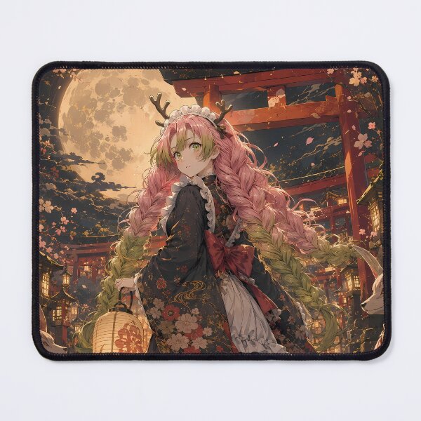 Item preview, Mitsuri Kanroji Demon Slayer Moonlit Shrine Festival designed and sold by mildaclairmo.