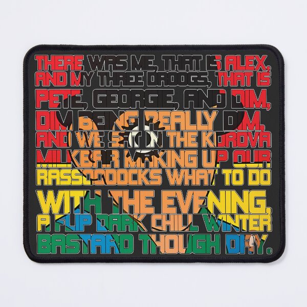 Item preview, A Clockwork Orange Opening designed and sold by Cathedral of Curiosity.