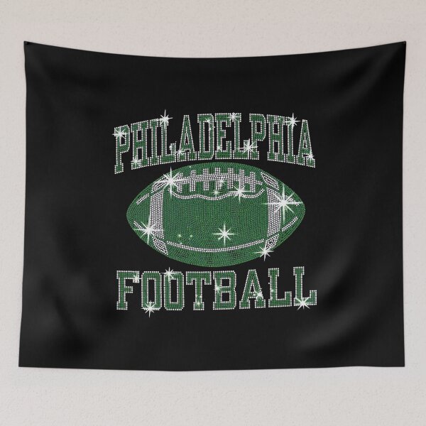 Item preview, Philadelphia Football Rhinestone Glitter Graphic designed and sold by DenisePol93503.
