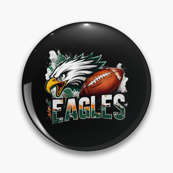 Item preview, Eagles Football Splash Graphic with Eagle Head and Ball designed and sold by CrystalRu97731.