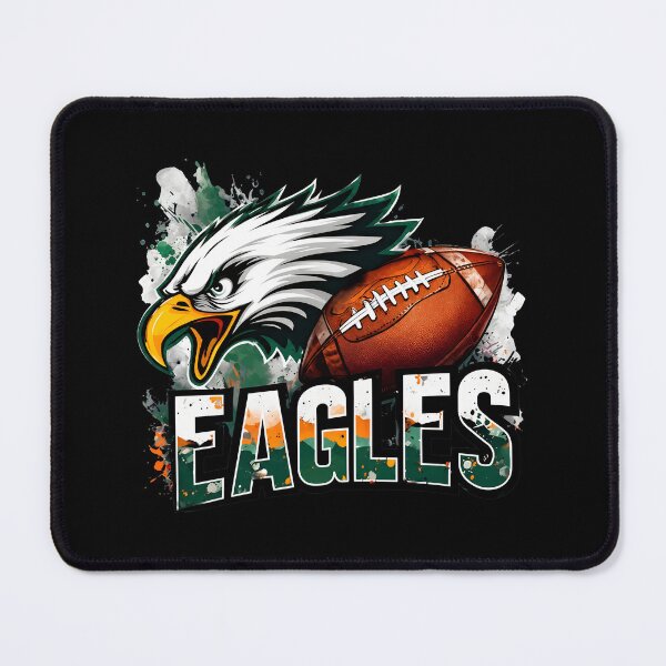 Item preview, Eagles Football Splash Graphic with Eagle Head and Ball designed and sold by CrystalRu97731.