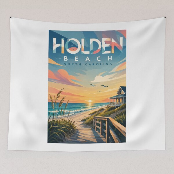 Item preview, Holden Beach North Carolina Brunswick Islands Atlantic Coast designed and sold by Aryabek.