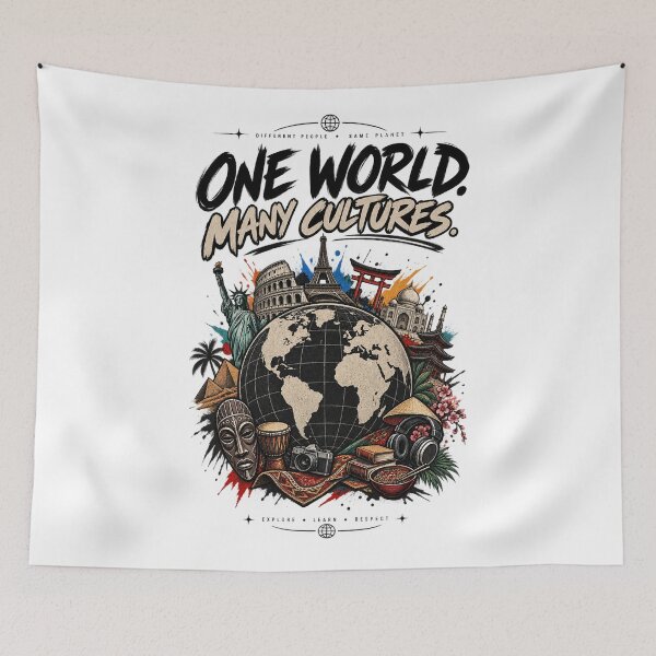 Item preview, ONE WORLD MANY CULTURES designed and sold by ustylelab.