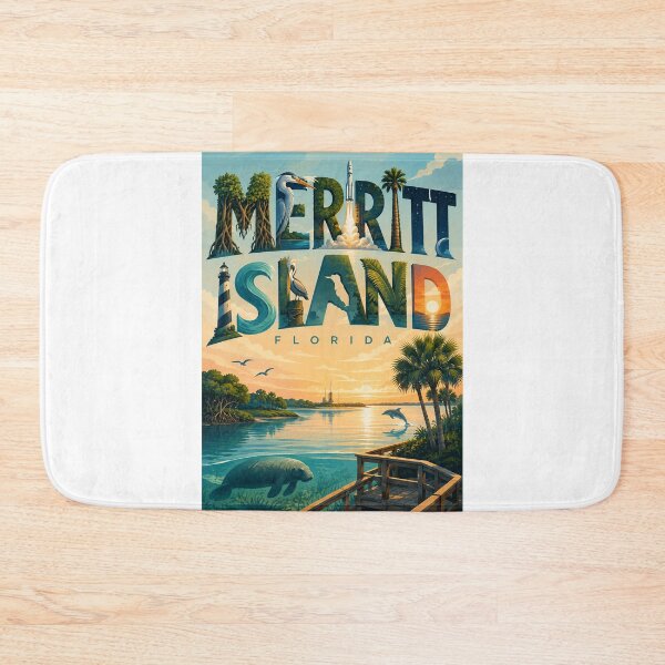 Item preview, Merritt Island Florida Space Coast Wildlife and Kennedy Space Center designed and sold by Aryabek.