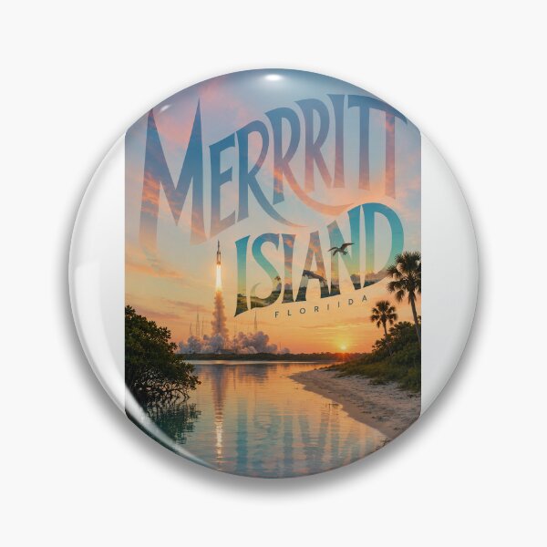 Item preview, Merritt Island Florida Space Coast Rocket Launch at Sunset designed and sold by Aryabek.