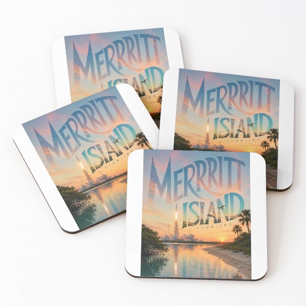 Item preview, Merritt Island Florida Space Coast Rocket Launch at Sunset designed and sold by Aryabek.