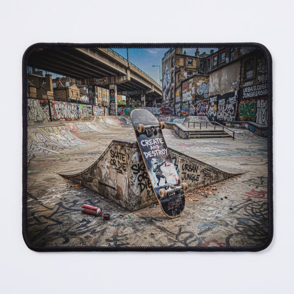 Item preview, Inner City Skateboard Graffiti Art designed and sold by Home Decor Art.