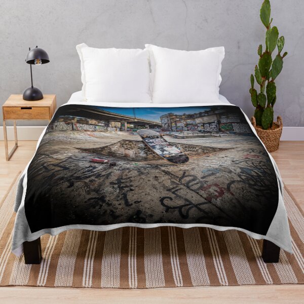 Item preview, Inner City Skateboard Graffiti Art designed and sold by Home Decor Art.