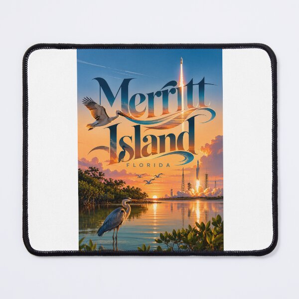 Item preview, Merritt Island Florida Kennedy Space Center Coastal Sunset designed and sold by Aryabek.