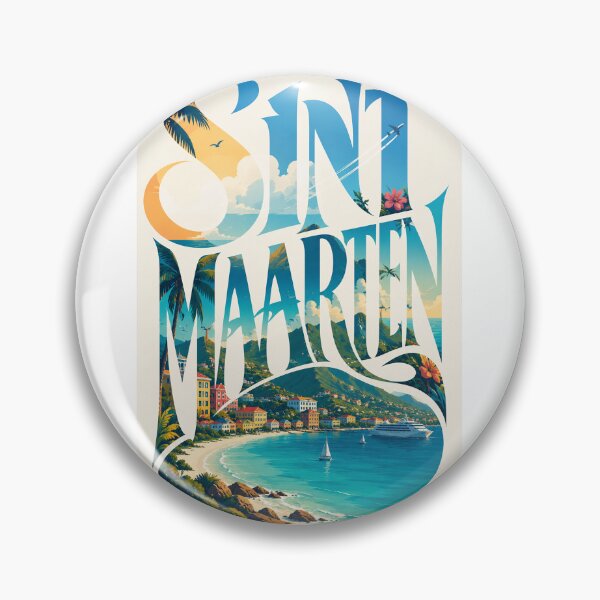 Item preview, Sint Maarten Caribbean Coast Philipsburg and Great Bay designed and sold by Aryabek.