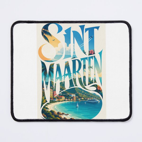 Item preview, Sint Maarten Caribbean Coast Philipsburg and Great Bay designed and sold by Aryabek.