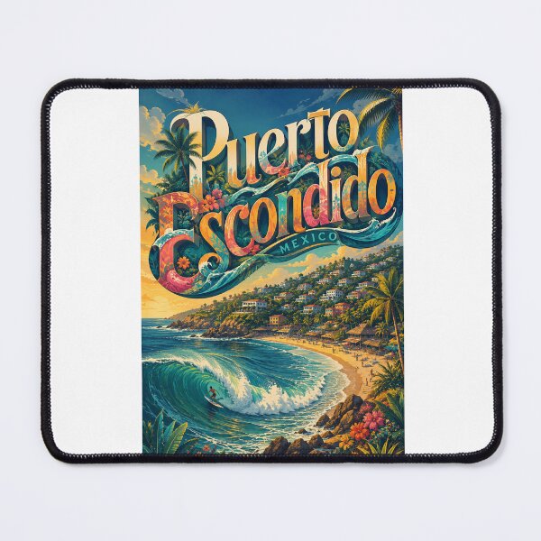 Item preview, Puerto Escondido Oaxaca Mexico Pacific Surf Coast designed and sold by Aryabek.