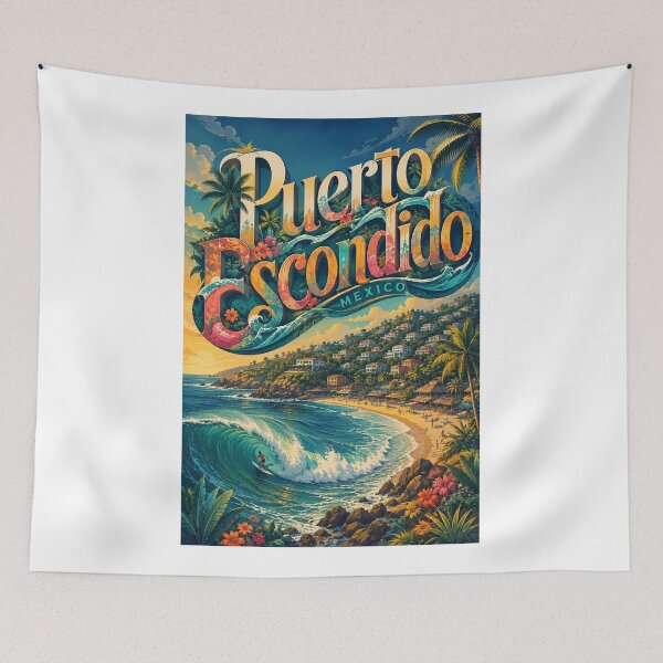 Item preview, Puerto Escondido Oaxaca México Costa del Pacífico designed and sold by Aryabek.