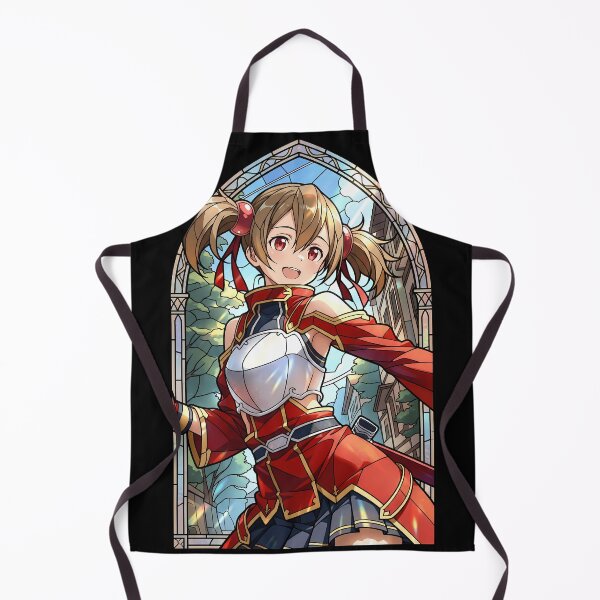 Item preview, Silica Sword Art Online Cheerful Red Adventurer Stained Glass designed and sold by mildaclairmo.