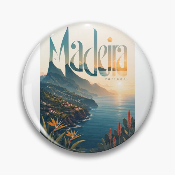 Item preview, Madeira Portugal Atlantic Coast Mountains and Island Villages designed and sold by Aryabek.