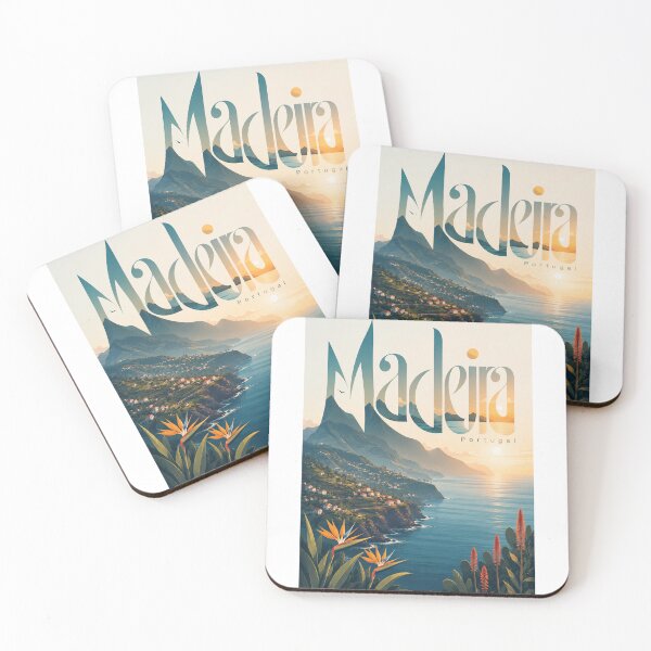 Item preview, Madeira Portugal Atlantic Coast Mountains and Island Villages designed and sold by Aryabek.