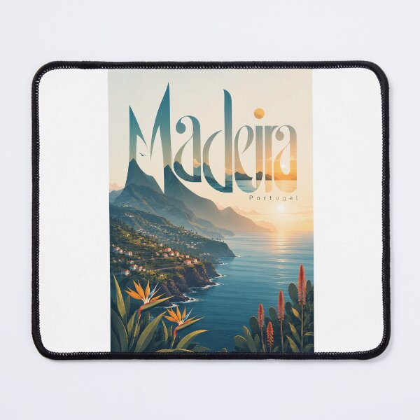 Item preview, Madeira Portugal Atlantic Coast Mountains and Island Villages designed and sold by Aryabek.