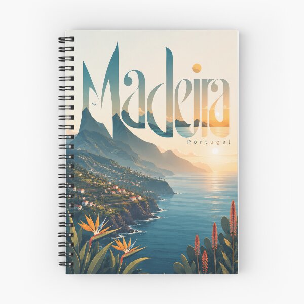 Item preview, Madeira Portugal Atlantic Coast Mountains and Island Villages designed and sold by Aryabek.