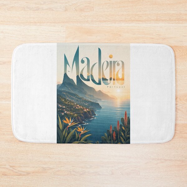 Item preview, Madeira Portugal Atlantic Coast Mountains and Island Villages designed and sold by Aryabek.