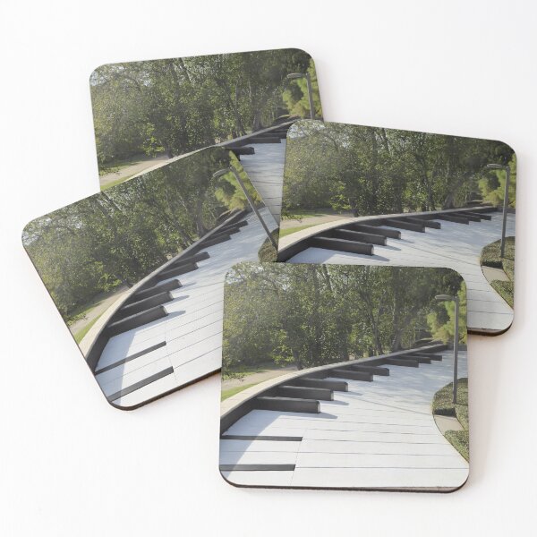 Item preview, Piano Keys Sidewalk Ray Charles Park Albany designed and sold by DuvalTiger.