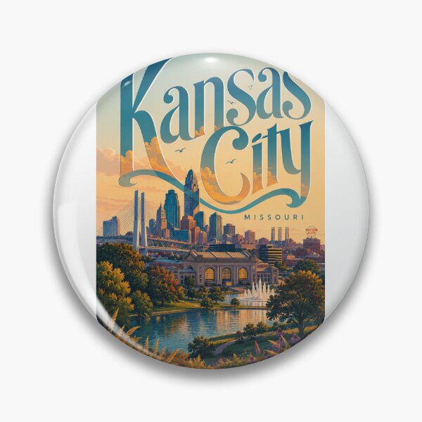 Item preview, Kansas City Missouri Union Station and Downtown Skyline designed and sold by Aryabek.