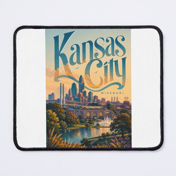 Item preview, Kansas City Missouri Union Station and Downtown Skyline designed and sold by Aryabek.