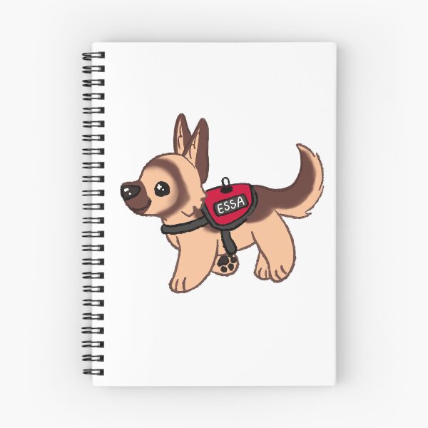 Item preview, Emotional Support Stuffed Animal ~ German Shepherd designed and sold by ESSA Zone.