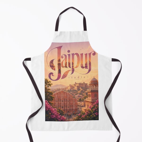 Item preview, Jaipur Rajasthan India Hawa Mahal and Amber Fort Heritage designed and sold by Aryabek.