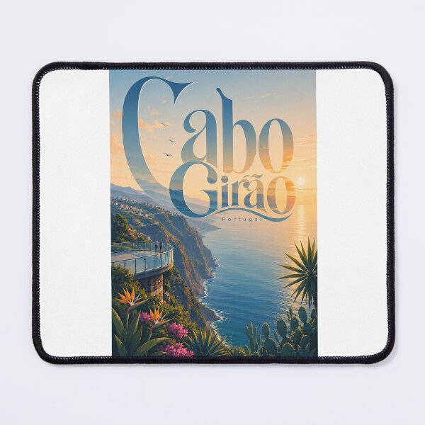 Item preview, Cabo Girão Madeira Atlantic Cliffs and Sunset Coast Portugal designed and sold by Aryabek.