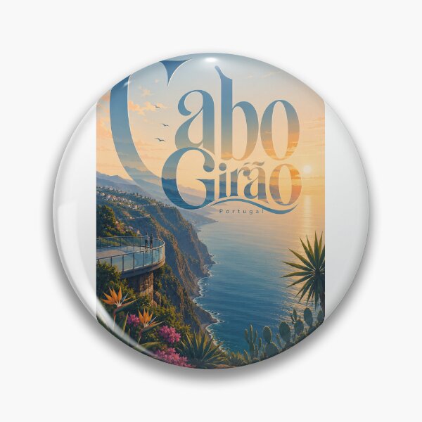 Item preview, Cabo Girão Madeira Atlantic Cliffs and Sunset Coast Portugal designed and sold by Aryabek.