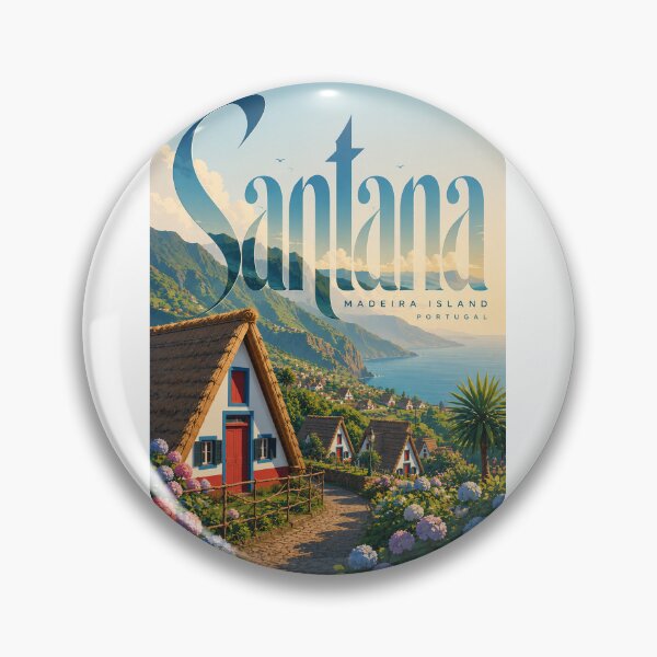 Item preview, Santana Madeira Traditional Houses and Mountain Coast Portugal designed and sold by Aryabek.