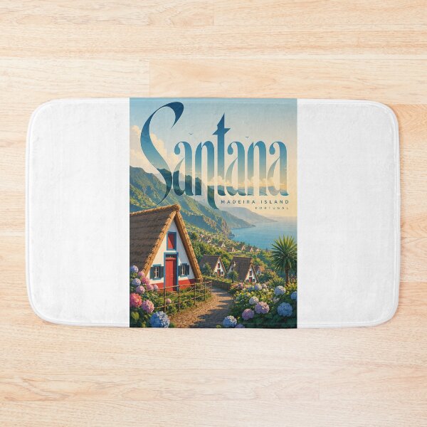 Item preview, Santana Madeira Traditional Houses and Mountain Coast Portugal designed and sold by Aryabek.