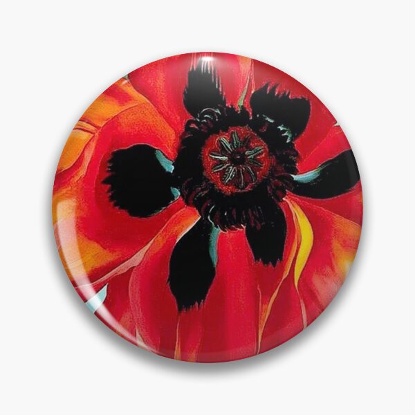 Item preview, Georgia Okeeffe Floral designed and sold by Foxintheloart.