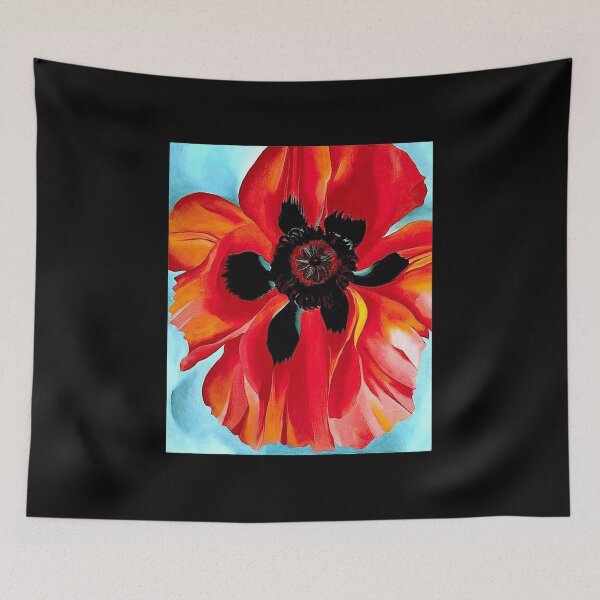 Item preview, Georgia Okeeffe Floral designed and sold by Foxintheloart.