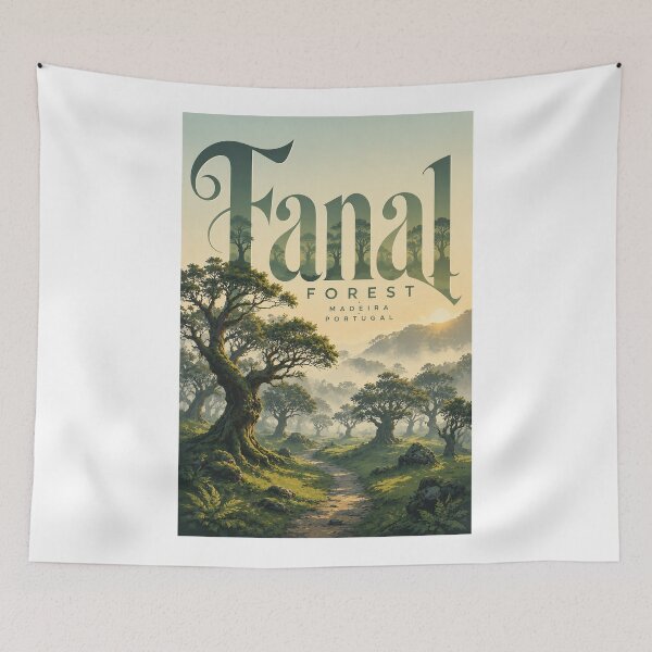 Item preview, Fanal Forest Madeira Ancient Laurel Trees and Misty Highlands designed and sold by Aryabek.