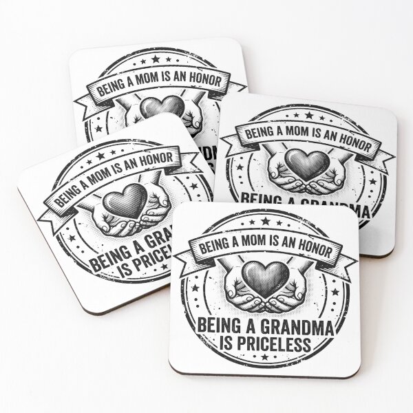 Item preview, Being A Mom Is An Honor Being A Grandma Is Priceless designed and sold by larbimalki.
