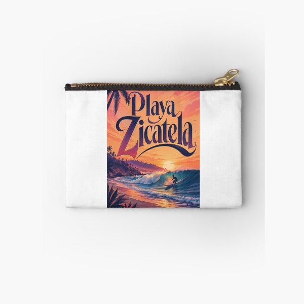 Item preview, Playa Zicatela Puerto Escondido Sunset Surf on Oaxaca Coast designed and sold by Aryabek.