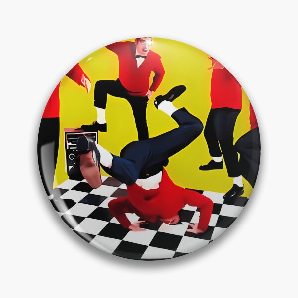Item preview, Band Breakdancing Checkered Floor designed and sold by AbsurdVibes.