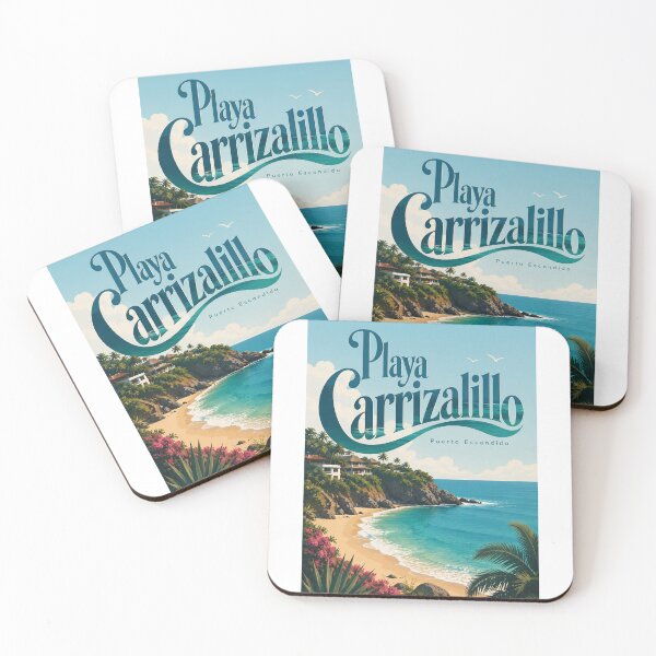 Item preview, Playa Carrizalillo Puerto Escondido Cala Turquesa Oaxaca México designed and sold by Aryabek.